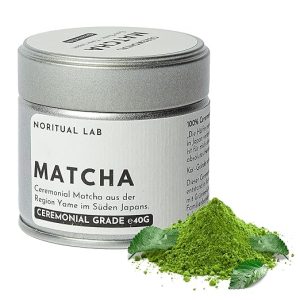 Ceremonial Matcha - Reines Matcha Pulver aus Japan - Ceremonial Grade - Original Matcha Grüntee - Erste Ernte - 100% Natürlich und Laborgeprüft-40g