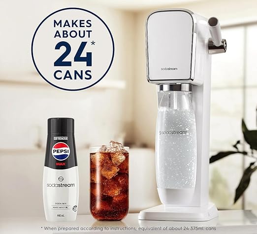 SodaStream Sirup Pepsi Zero Zucker - 1x Flasche ergibt 9 Liter Fertiggetränk, Sekundenschnell zubereitet und immer frisch, 440 ml – Bild 4