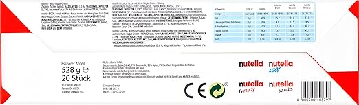 Nutella Adventskalender 2025 - 528g - eine Schokoladen-Adventskalender-Alternative mit 24 festlichen Leckereien und nutella Mini-Geschenken für Kinder und Erwachsene – Bild 2