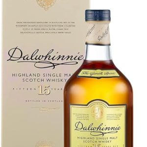 Dalwhinnie 15 Jahre, mit Geschenkverpackung, handgefertigt in den schottischen Highlands, aromatischer Single Malt Scotch Whisky, 43% vol, 700 ml Einzelflasche