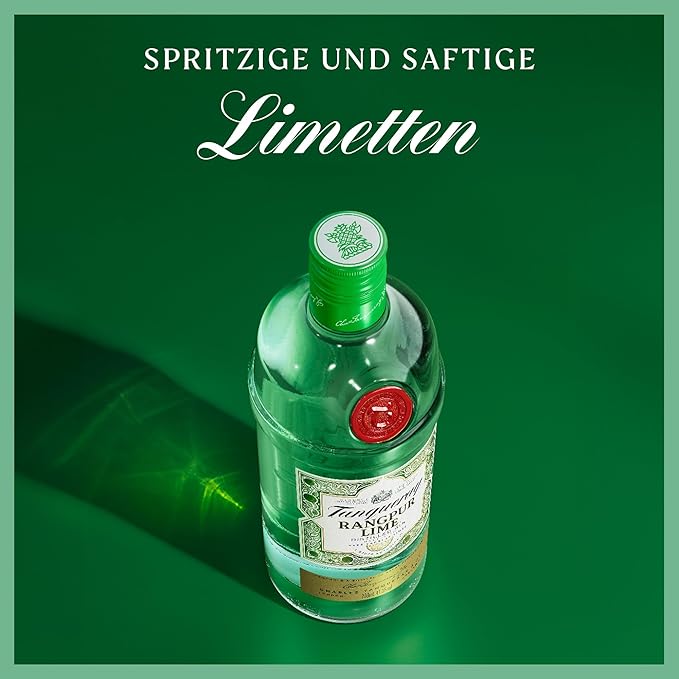 Tanqueray Rangpur Lime, Destillierter Gin, mit Zitrusfrische, aromatisiert, 5-fach destilliert auf englischem Boden, 41,3% vol, 700ml Einzelflasche – Bild 2