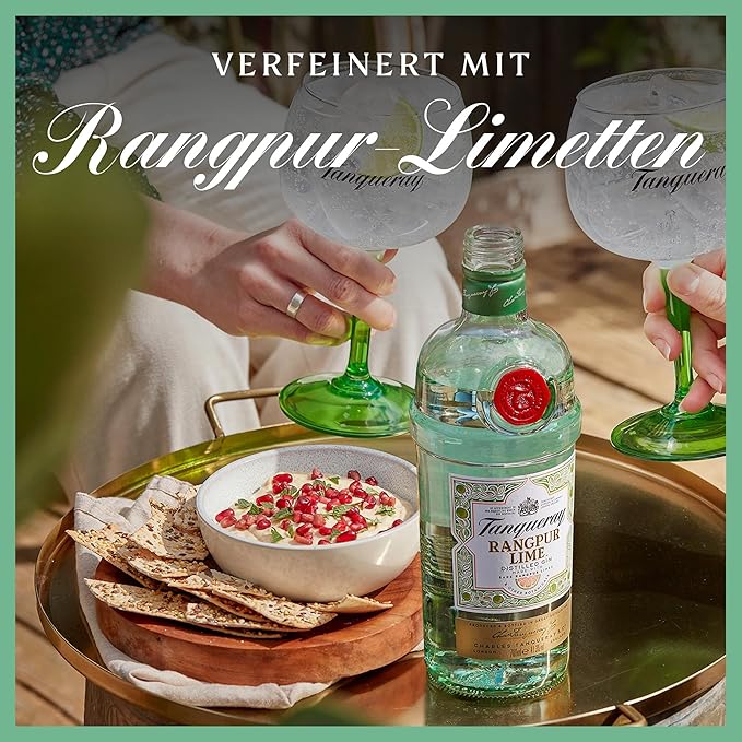 Tanqueray Rangpur Lime, Destillierter Gin, mit Zitrusfrische, aromatisiert, 5-fach destilliert auf englischem Boden, 41,3% vol, 700ml Einzelflasche – Bild 5