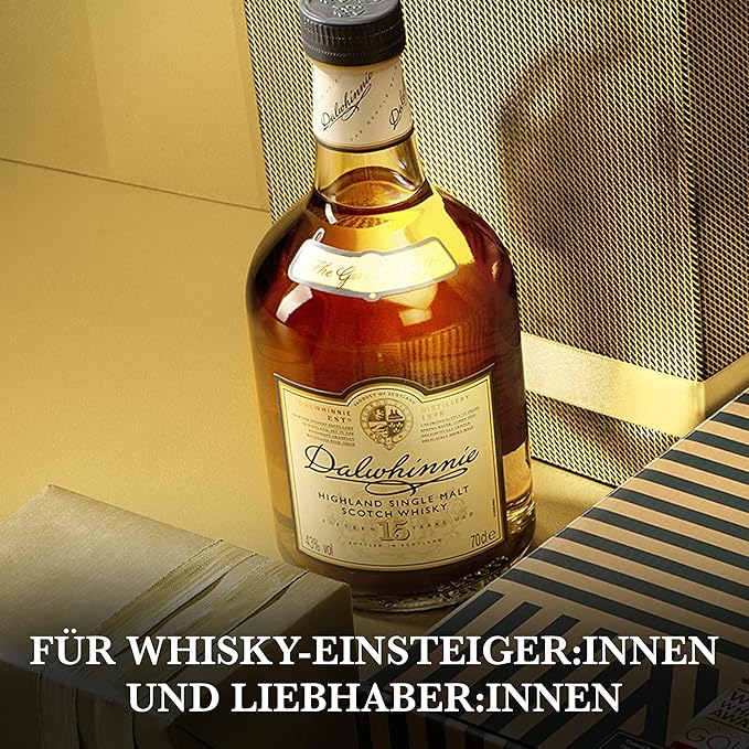 Dalwhinnie 15 Jahre, mit Geschenkverpackung, handgefertigt in den schottischen Highlands, aromatischer Single Malt Scotch Whisky, 43% vol, 700 ml Einzelflasche – Bild 6
