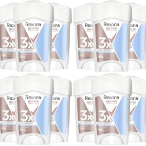 Rexona Maximum Protection Deo Creme Clean Scent Anti Transpirant mit 3x Schutz bei Stress, Hitze & Bewegung 96H extremer Schutz 45 ml (Packung mit 4)