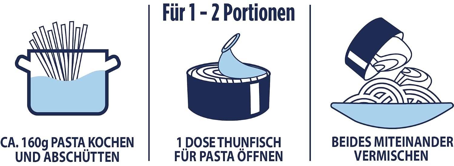 Saupiquet Rio Mare Thunfisch für Pasta, Arrabbiata, 160 g (Packung mit 5) – Bild 3