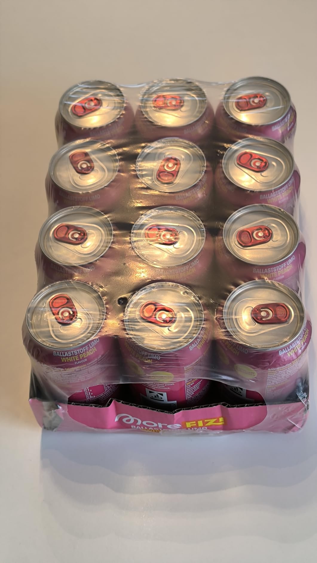 More Fizi, White Peach, 330 ml (12er Pack) – Bild 3