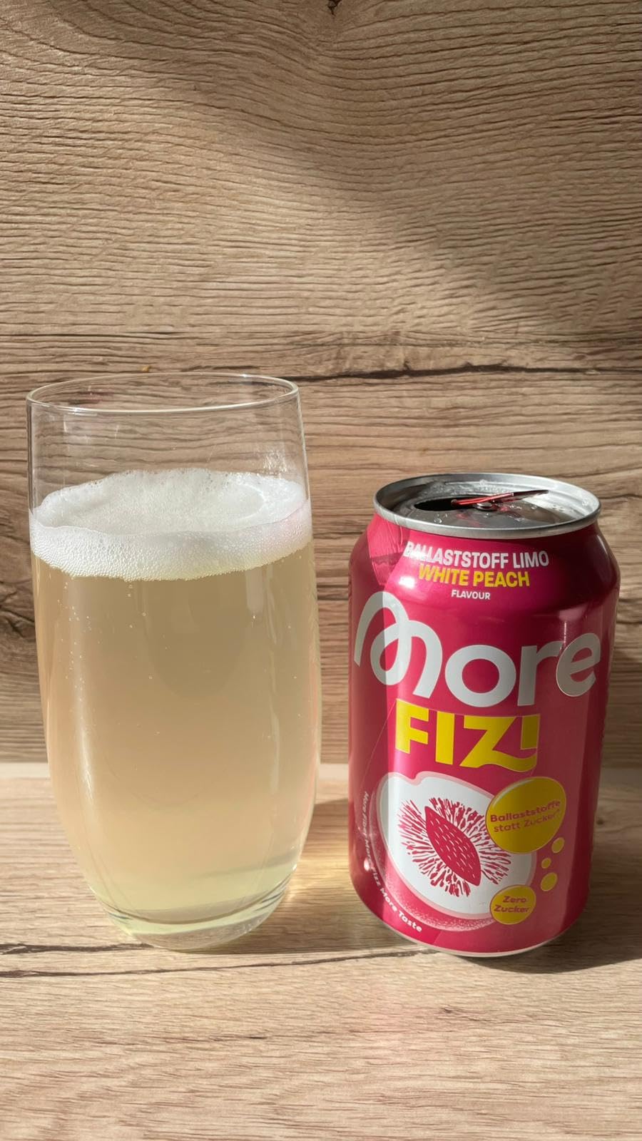 More Fizi, White Peach, 330 ml (12er Pack) – Bild 4