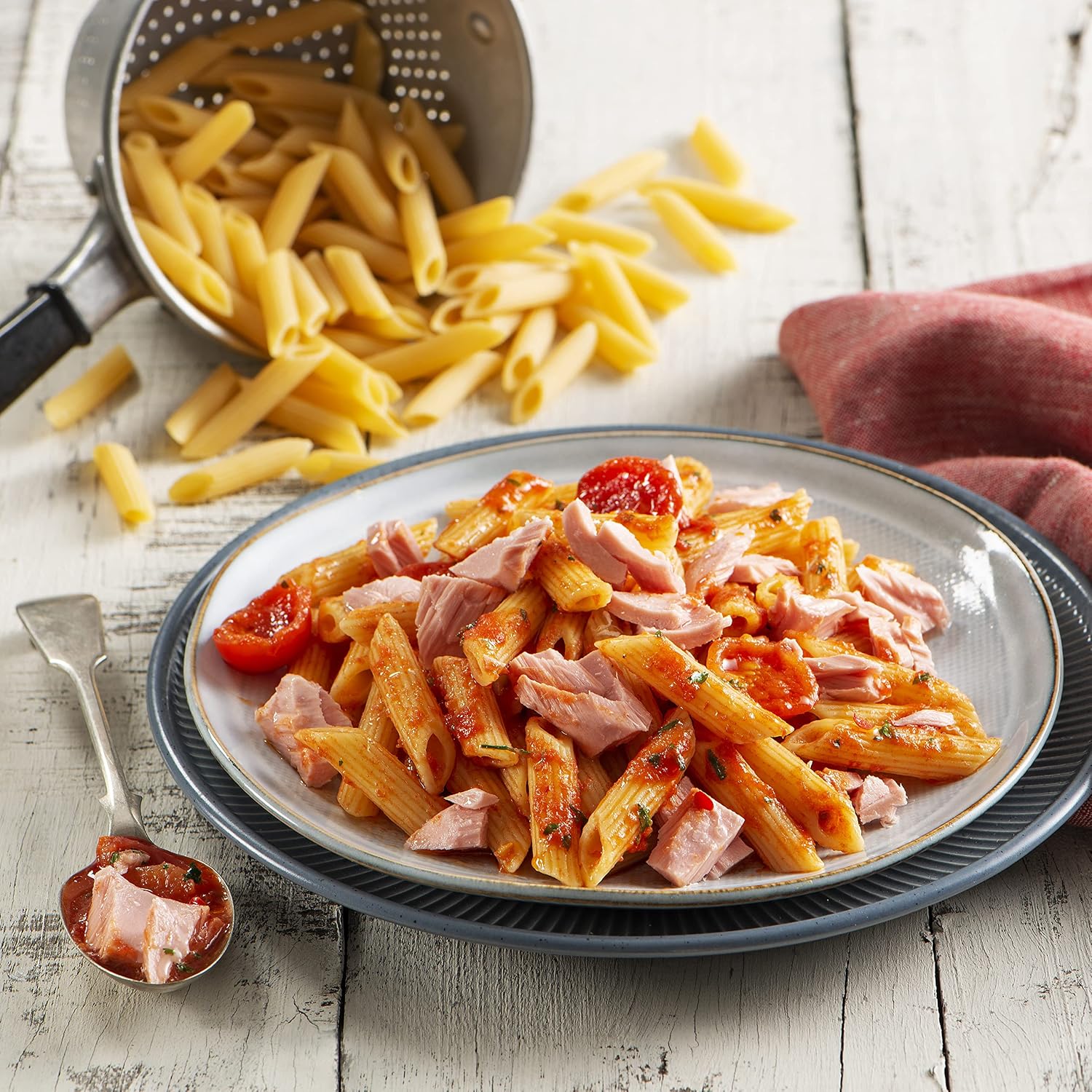 Saupiquet Rio Mare Thunfisch für Pasta, Arrabbiata, 160 g (Packung mit 5) – Bild 5